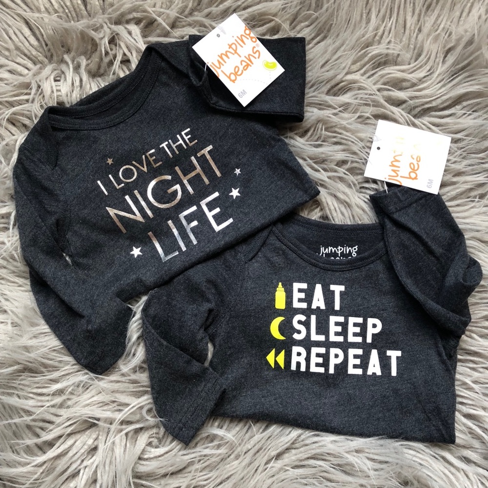 Long sleeve onesies NWT